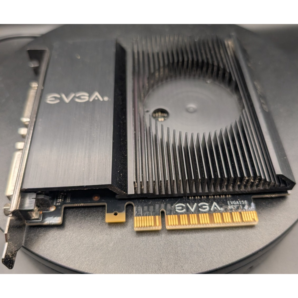 EVGA GeForce GT 710 1GB PCIe Low Profile Pulled Working Parts Only - Picture 2 of 5